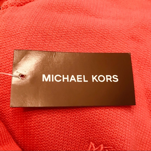 Michael Kors Zip Up Sweater Nantucket Size Large - Picture 9 of 11